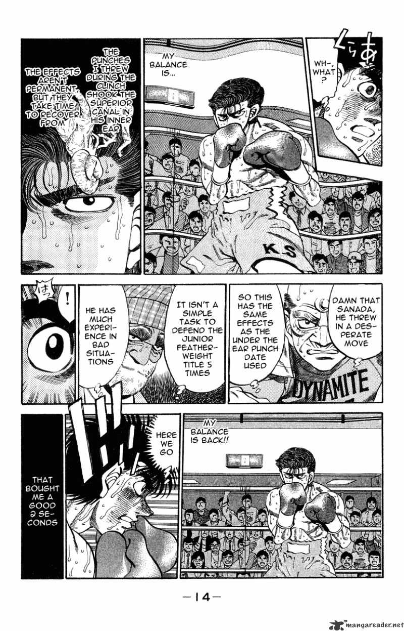 Hajime no Ippo: Fighting Spirit, Chapter 307 image 13